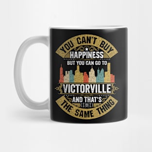 Victorville City California State USA Flag Native American Mug